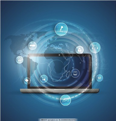 科技背景下的网络科技服务 赋能未来，连接世界